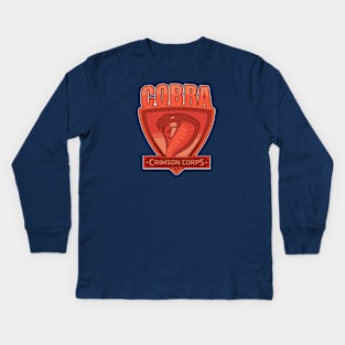 Crimson Corps Kids Long Sleeve T-Shirt